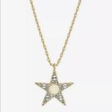 Kate Spade Jewelry | Kate Spade Seeing Stars Pave Star Pendant Necklace | Color: Gold | Size: Os