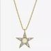 Kate Spade Jewelry | Kate Spade Seeing Stars Pave Star Pendant Necklace | Color: Gold | Size: Os