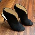 Jessica Simpson Shoes | Jessica Simpson Peep Toe High Heel Shoes | Color: Black | Size: 8