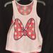 Disney Tops | Disney Cruise Line Minnie Mouse Tank | Color: Red/White | Size: Xs