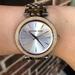 Michael Kors Accessories | Michael Kors Darci Watch | Color: Gold/Silver | Size: Os