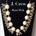 J. Crew Jewelry | Hp Gorgeous J. Crew Statement Necklace | Color: Gold/Pink | Size: Os