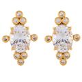 Kate Spade Jewelry | Nwt: Kate Spade Rise & Shine Stud Earrings | Color: Gold/White | Size: Os