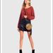 Free People Skirts | Free People “Rumi Ruched Mini Skirt” | Color: Black | Size: S