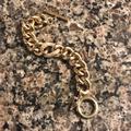 Victoria's Secret Jewelry | Gold Braided Bracelet | Color: Gold | Size: Os