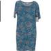 Lularoe Dresses | Lularoe Julia | Color: Blue | Size: Xs