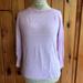 J. Crew Sweaters | J. Crew Light Spring Sweater Scoop Neck 3/4 Sleeve | Color: Pink | Size: M