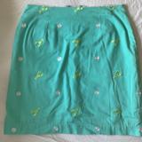 Lilly Pulitzer Skirts | Lilly Pulitzer White Tag Mini Skirt! | Color: Blue/Green | Size: 8