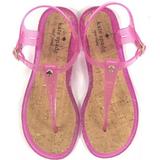 Kate Spade Shoes | Kate Spade Pink Glitter Jelly Sandals Size 8 Euc | Color: Pink | Size: 8