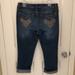 Nine West Pants & Jumpsuits | Like New Nine West Capri Rhinestone Pocket Sz 8 | Color: Blue | Size: 8