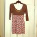 Free People Dresses | Free People Mini Dress Empire Waist | Color: Brown | Size: Xs