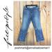 Free People Jeans | Free People Frayed Waist & Hems Denim Jean Sz 28 | Color: Blue | Size: 28