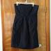 J. Crew Dresses | J. Crew Black Taffeta Pocket Dress | Color: Black | Size: 10p