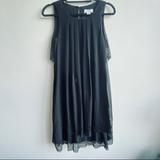 Jessica Simpson Dresses | Jessica Simpson Black Laser Cut Dress | Color: Black | Size: 4