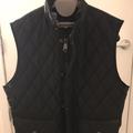 Polo By Ralph Lauren Jackets & Coats | Men's Nwt Iconic Polo Navy Blue Quilted Vest | Color: Blue/Brown | Size: L