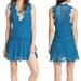 Free People Dresses | Free People Heart In Two Lace Mini Dress Nwt | Color: Blue | Size: M