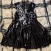 Free People Dresses | Freepeople Sequin Skater Dress | Color: Black | Size: Xs