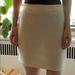 Free People Skirts | Free People Cream Knit Skirt | Color: Cream/Red | Size: Xsp