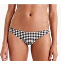 J. Crew Swim | J.Crew Lowrider Bikini Bottom | Color: Black/White | Size: L