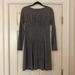 Michael Kors Dresses | Long Sleeve Michael Kors Dress | Color: Black/Gray | Size: M