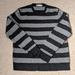 J. Crew Sweaters | J. Crew Striped Wool Sweater | Color: Black/Gray | Size: S