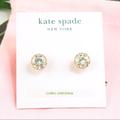 Kate Spade Jewelry | Kate Spade That Sparkle Clear Cubic Zirconia Cz Round Earring Rose Gold | Color: Gold | Size: Os