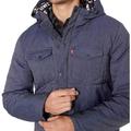 Levi's Jackets & Coats | New Levi’s Man Hooded Ultra Loft Jacket | Color: Blue | Size: L