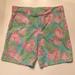 Lilly Pulitzer Bottoms | Euc Lilly Shorts | Color: Green/Pink | Size: 6g