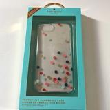 Kate Spade Accessories | Kate Spade I Phone Case For The New I Phone | Color: Red/White | Size: Os