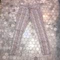 Free People Jeans | Free People Patterned Pants | Color: Gray/Pink | Size: 25