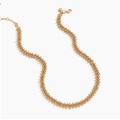 J. Crew Jewelry | J. Crew Rose Gold Beaded Necklace | Color: Gold | Size: Os