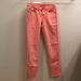 J. Crew Jeans | J Crew Toothpick Cropped Denim Jeans In Orange | Color: Orange | Size: 26