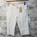 Levi's Bottoms | Levis Skimmer Cut Shorts Girls Reg White New Distr | Color: White | Size: 16g