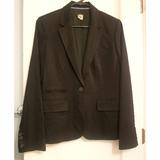 J. Crew Jackets & Coats | J. Crew Wool Women's Black Blazer | Color: Black | Size: 6