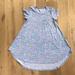 Lularoe Dresses | Girls Lularoe High Low Dress | Color: Blue | Size: 8g