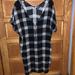 Madewell Dresses | Madewell Black/White/Grey Tunic Dress / Euc | Color: Black/White | Size: S