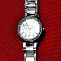 Michael Kors Accessories | Michael Kors Diamond-Faced Silver Watch | Color: Silver/White | Size: Os