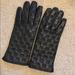 Michael Kors Accessories | Michael Kors Leather Gloves | Color: Black | Size: S