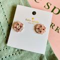 Kate Spade Jewelry | Kate Spade Cluster Earrings | Color: Pink | Size: Diameter 1/2”