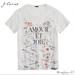 J. Crew Tops | J. Crew Signature French Graphic Tee L - Guc | Color: Black/White | Size: L