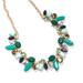 J. Crew Jewelry | Jcrew Green Stone Statement Necklace | Color: Gold/Green | Size: Os