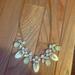 J. Crew Jewelry | J. Crew Statement Necklace. Comes With Case. | Color: White | Size: Os