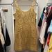 Lilly Pulitzer Dresses | Lilly Pulitzer Gold Cocktail Dress | Color: Gold | Size: 8