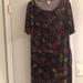 Lularoe Dresses | Lularoe 2xl Julia | Color: Black/Purple | Size: 14