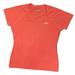 Under Armour Tops | Ladies Under Armour Orange Athletic V Neck Top M | Color: Orange | Size: M