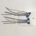 Free People Jewelry | New Earrings | Color: Green/Silver | Size: Os