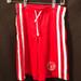 Disney Bottoms | Disney Store Boys Basketball Shorts Size Med(7-8) | Color: Red/White | Size: Mb
