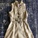 Zara Dresses | Dress | Color: Tan | Size: M