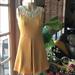 Free People Dresses | Free People Mustard Xs Dress Keyhole Back Fall | Color: Gold | Size: Xs