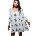 Free People Dresses | Free People Austin Mini Dress | Color: Blue/White | Size: Xs